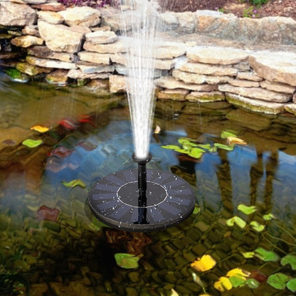 Outdoor Solar Panel Powered Fountain Pump
