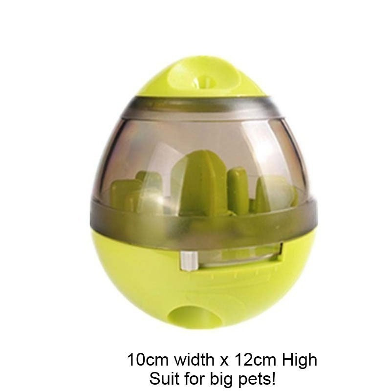 Interactive Pet Food Dispenser Dome-Shaped Toy