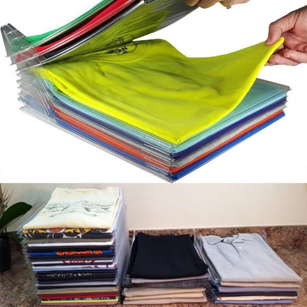 Space-Saving Clothes T-Shirt Organizer