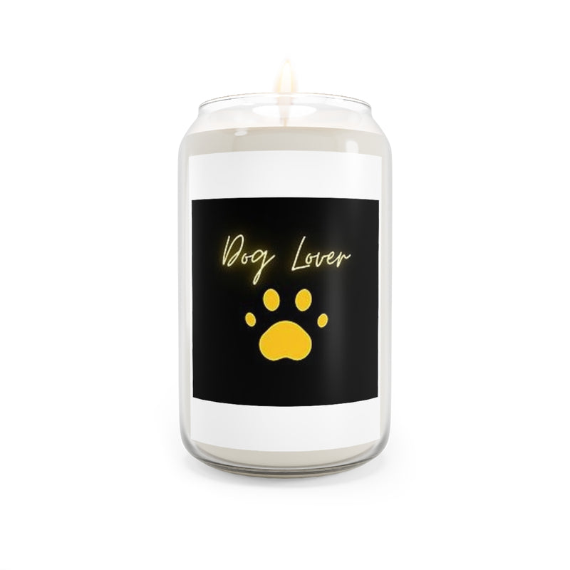 "Dog Lover " Paw Design Scented Candle, 13.75oz Holiday Gift Birthday Gift Comfort Spice, Sea Breeze, Vanilla Bean Home Decor