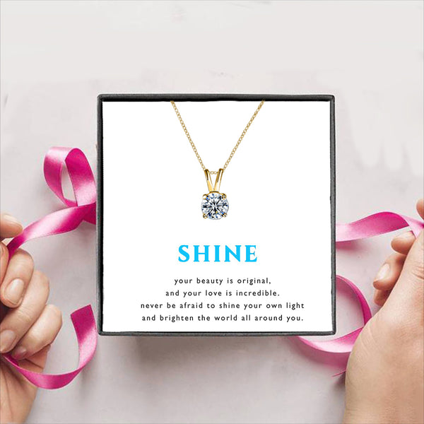 50% OFF " SHINE " Gift Box + Necklace (Options to choose from)