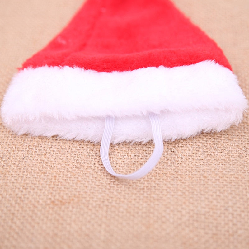 3pcs Christmas Pet Santa Hat