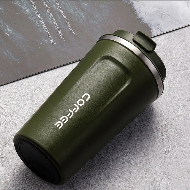 3pcs 380/510ML 304 Stainless Steel Coffee Mugs Tumbler Leakproof BPA-Free