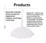 50% OFF Pet Umbrella Metal Chain Leash