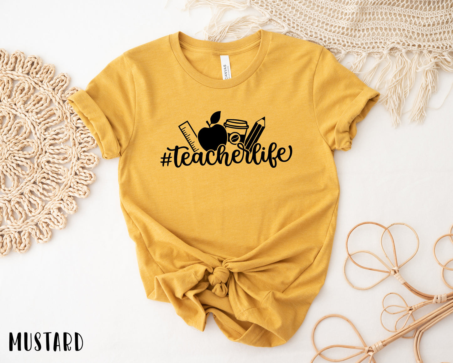 Teacher Life Shirt, Back To School Short Sleeve Shirt