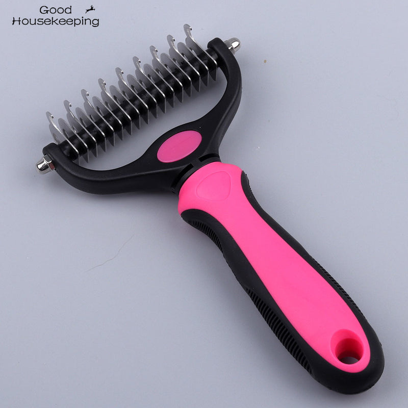 3pcs Double-Sided Comb Pet Groomer Easy and Painless Way To Remove Knots and Tangles from your pet's fur