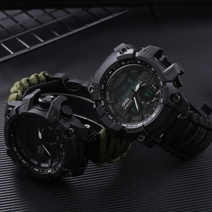 LED Watch with compass 30M Waterproof men's Sports Watch Men Sport Watch Shock Sport Watches Electronic Wristwatches
