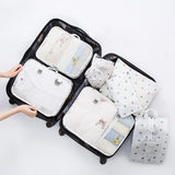 Waterproof  Luggage Organizer Bag perfect for keeping your belongings organized and dry while you travel.