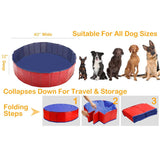 Foldable and Portable Swimming Pool Pet Bath