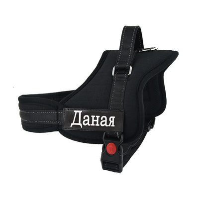 Custom Harness for Dogs with Name