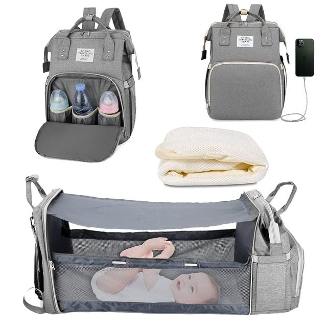 Portable Baby Nappy Changing Bed Bag