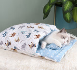 A Unique Cutely Cave Design, Unique Shape, Removable Cat Bed