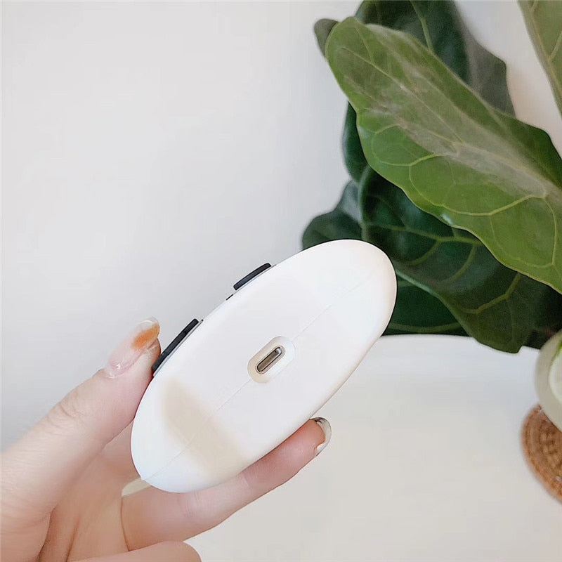 3pcs Retro Game Console Control Case For AirPods 1 2