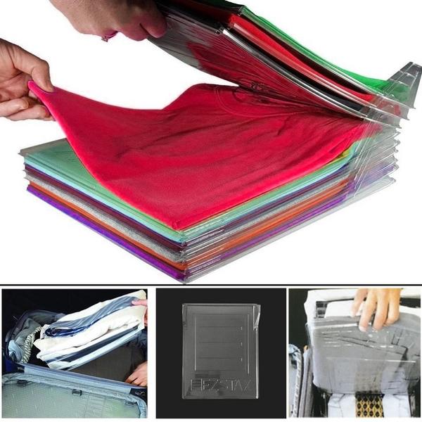 Space-Saving Clothes T-Shirt Organizer