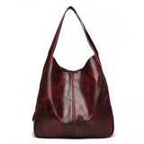 Vintage PU Leather Handbag Women's Fashion Accessories