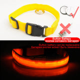 3pcs USB Charging LED Dog Collar Anti-Lost/Avoid Car Accident Collar