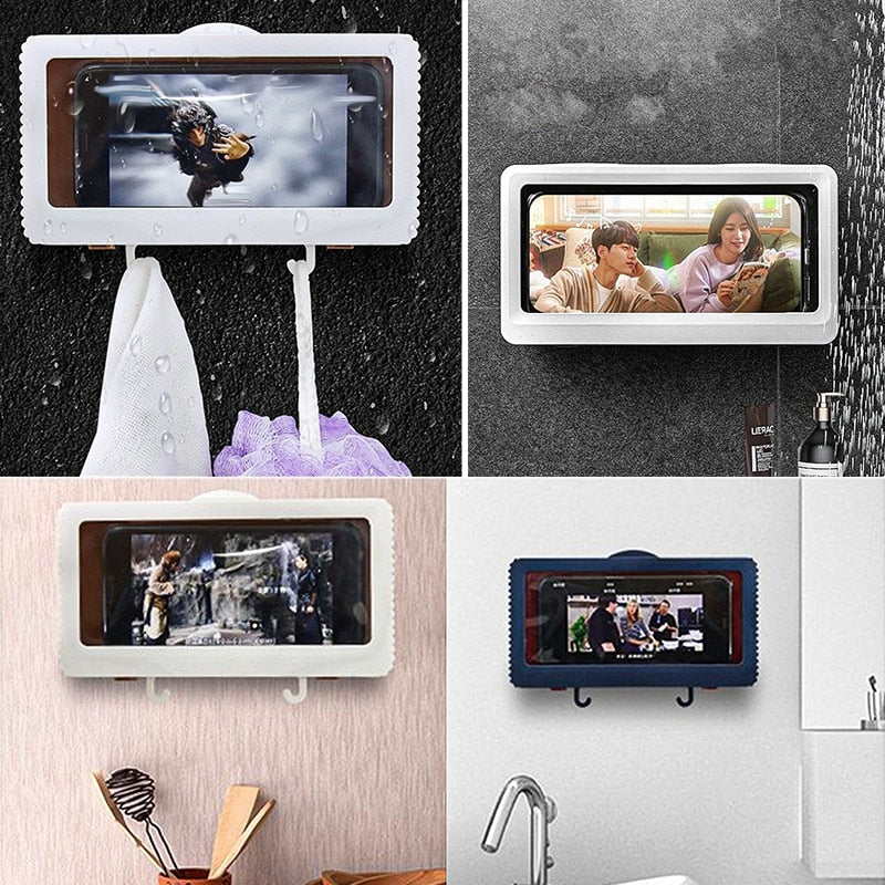 3pcs Waterproof Shower Phone Box