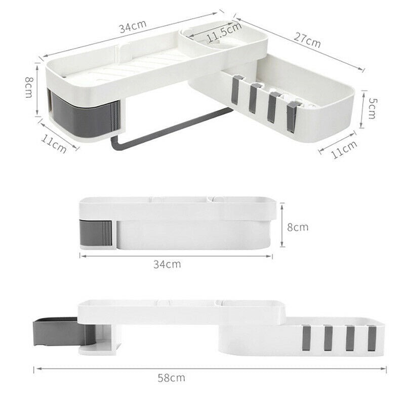 Corner Shower Storage Shelf Rack