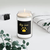 "Dog Lover " Paw Design Scented Candle, 13.75oz Holiday Gift Birthday Gift Comfort Spice, Sea Breeze, Vanilla Bean Home Decor