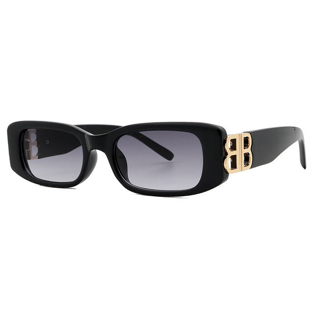 3pcs Black Shades Retro Eyewear Women's Men's Fashion Accessories