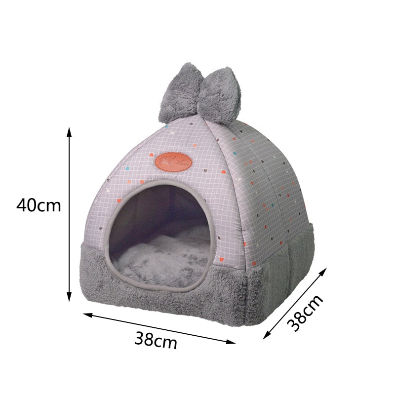 Soft Waterproof, Non-slip and Moisture-proof Dog Nest Winter Kennel For Puppy