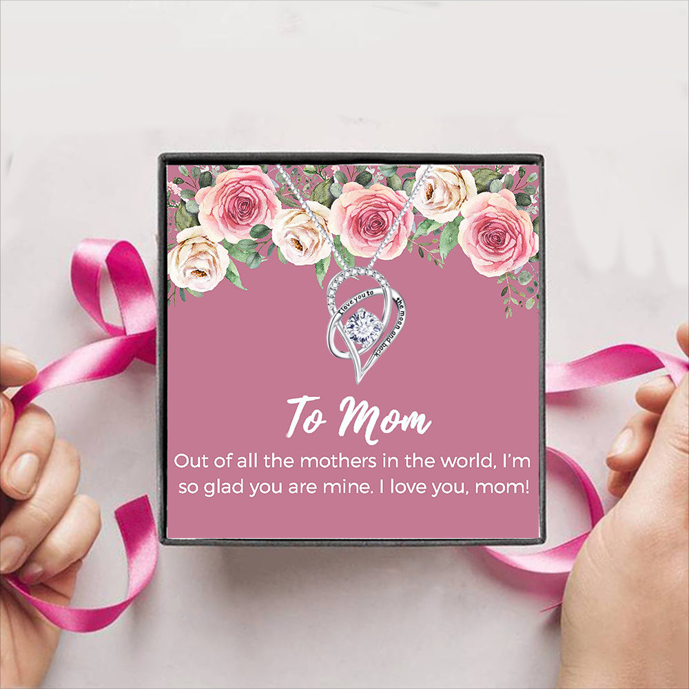 To Mom Gift Box + Necklace (5 Options to choose from)