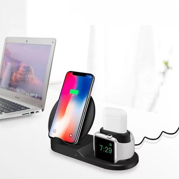 Ultimate Wireless Apple Docking Station | Built-in Wireless 3-in-1 Dock