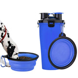 3pcs 2-in-1 Handy Dog Water Bottle With Food Container