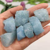 Raw Crystal Quartz Rock Natural Aquamarine Stone Crystal Quartz