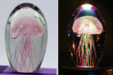 3D Design Jelly Fish Crystal Table Lamp Crystal Night Light