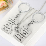 Love for My Family 3-Piece Necklace in Silver Plating