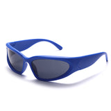 3pcs New Y2K Retro UV400 Windproof  Sport Sunglasses Women's Fashion Accessories