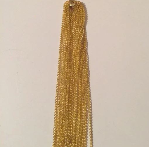 Brand New 18" Gold Plated Chain Necklace. Women's Fashion Jewelry