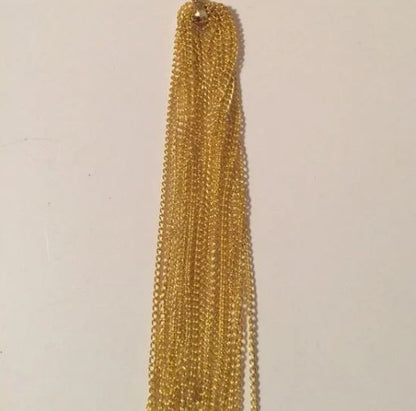 Brand New 18" Gold Plated Chain Necklace. Women's Fashion Jewelry