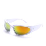 3pcs New Y2K Retro UV400 Windproof  Sport Sunglasses Women's Fashion Accessories