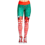 Christmas Trousers Leggings For Women