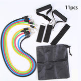 17Pcs Fitness Resistance Bands Set