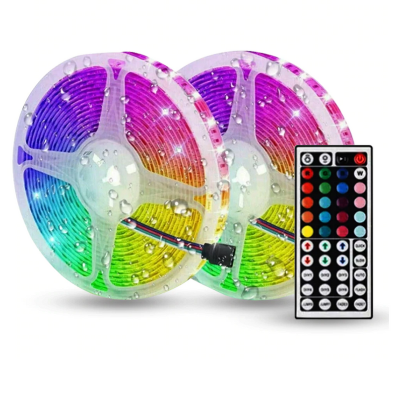 RGB Flexible LED Strip Lights (Waterproof)