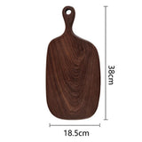 Black walnut chopping board Bread board Sushi plate Real wood tray Pizza board Cutting board Chopping Blocks