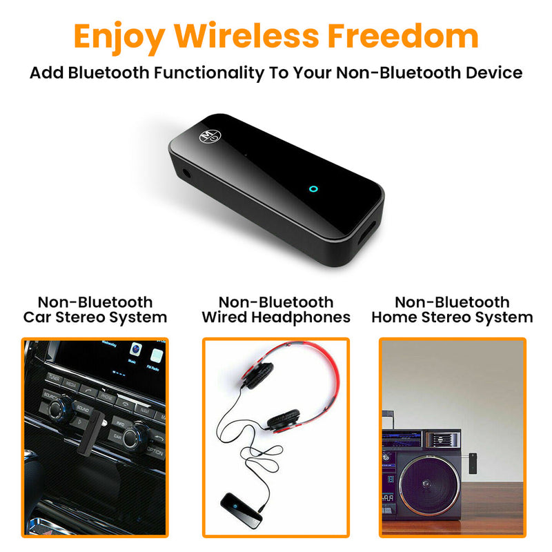 3pcs 2 In 1 Bluetooth 5.0 USB Wireless Transmitter