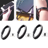 3pcs Leather Mini USB Bracelet Data Charging Cable