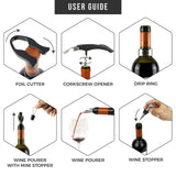 5pcs Set Wine Bottle Opening Kit