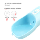 Outdoor Pet Feeding Bottle Easy to Use and Convenient to Carry