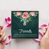 50% OFF Friends Gift Box + Necklace (Options to choose from) Made with Swarovski Crystals