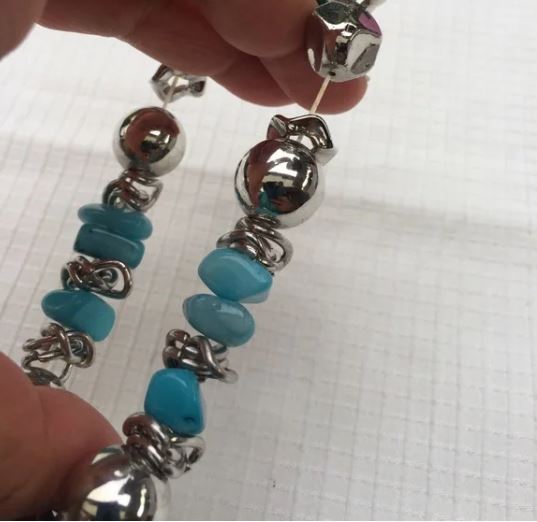 FREE with $29 purchase. Brand New Turquoise Stretch Bracelet. Women's Fashion Accessories