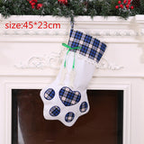 3pcs Christmas Socks Stockings Home Decorations