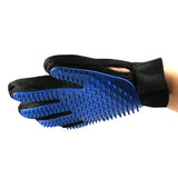 3pcs Five-Finger De-Shedding Pet Grooming Massage Gloves