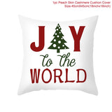 3pcs 45x45cm Cartoon Christmas Print Design Pillowcase