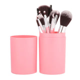 12pcs / set makeup brushes tool eye shadow base eyebrows lip brush cosmetic