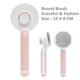 3pcs Pumpkin Pet Brush, Self Cleaning Slicker Brush Perfect Tool for Easy and Effective Pet Grooming.